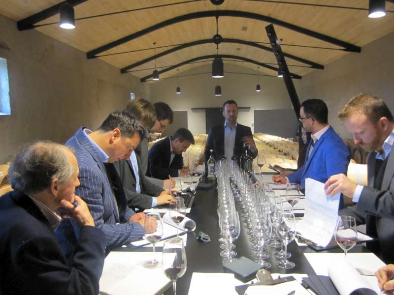 Tasting at Chateau Palmer